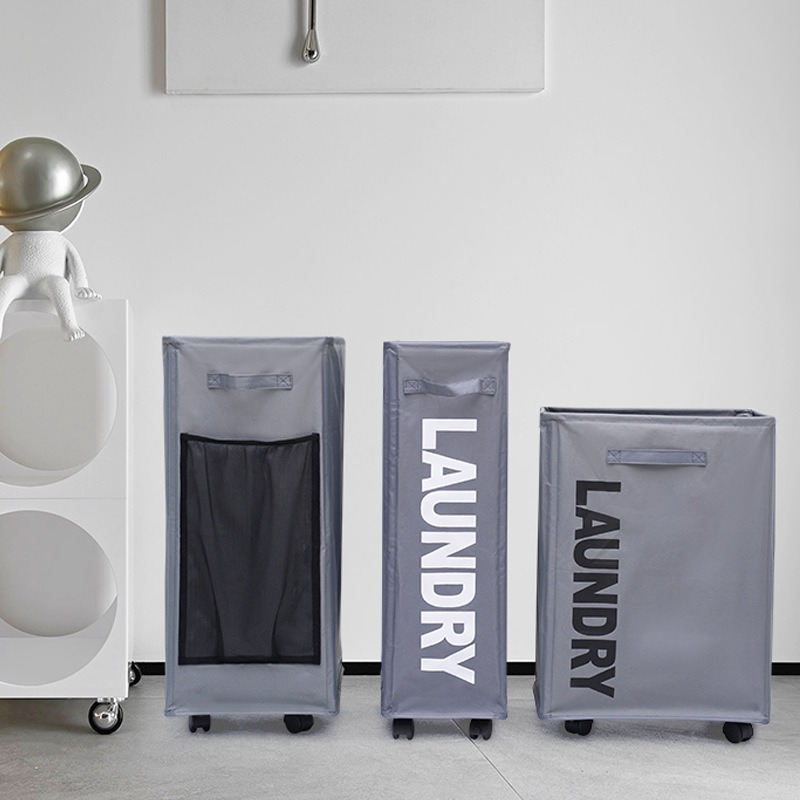 Foldable Fabric Laundry Hamper - Home Essentials Bathroom Organizer 리뷰 및 가격