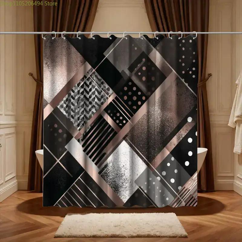 Modern Geometric Abstract Show - Home Bathroom Decor Ideas 리뷰 및 가격