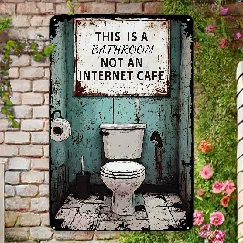 Funny Sarcastic Iron Bathroom  - Home Bathroom Decor Ideas 리뷰 및 가격
