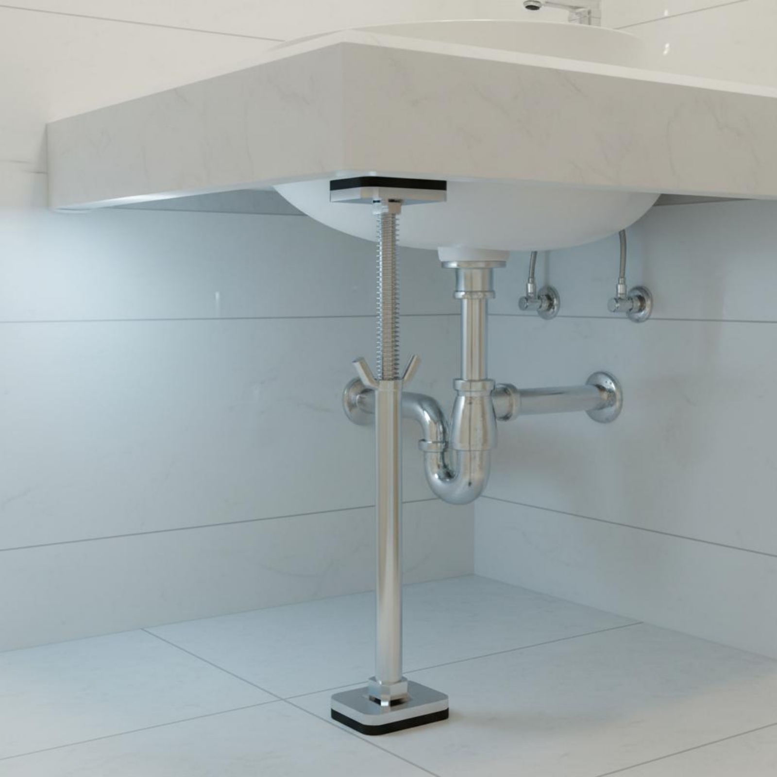 Under-Mount Sink Support Brace - Home Bathroom Sink 리뷰 및 가격