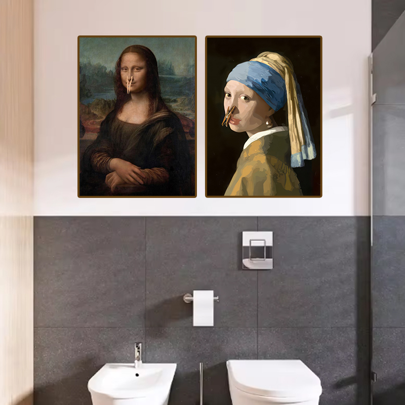 1pc Funny Abstract Bathroom To - Home Bathroom Toilet 리뷰 및 가격