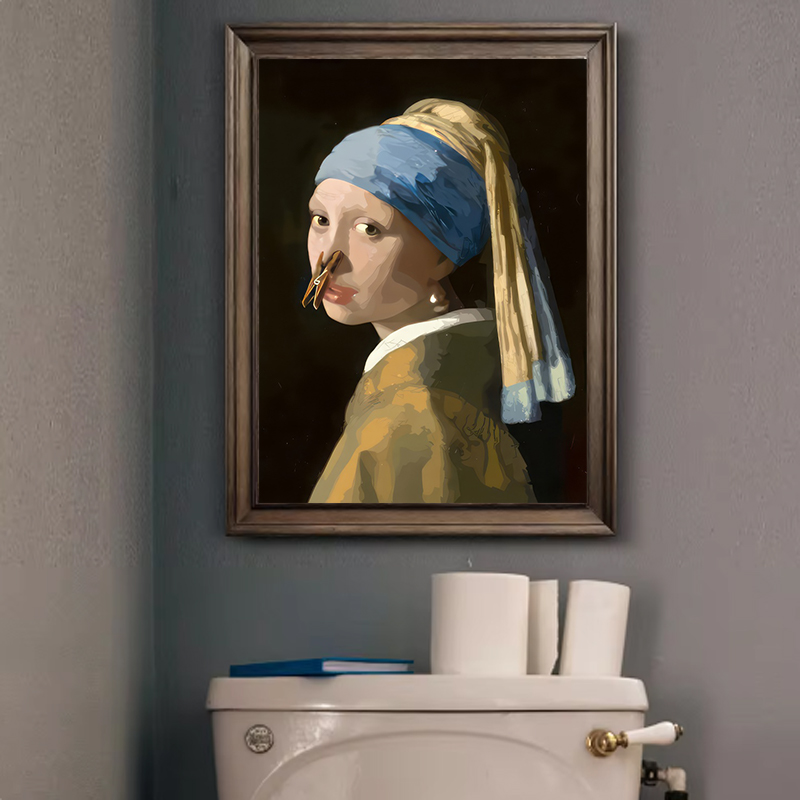 1pc Funny Abstract Bathroom To - Home Bathroom Toilet 리뷰 및 가격