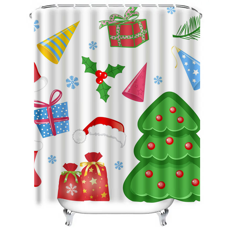 TU Shower Curtain Christmas Fo - Home Bathroom Decor Ideas 리뷰 및 가격