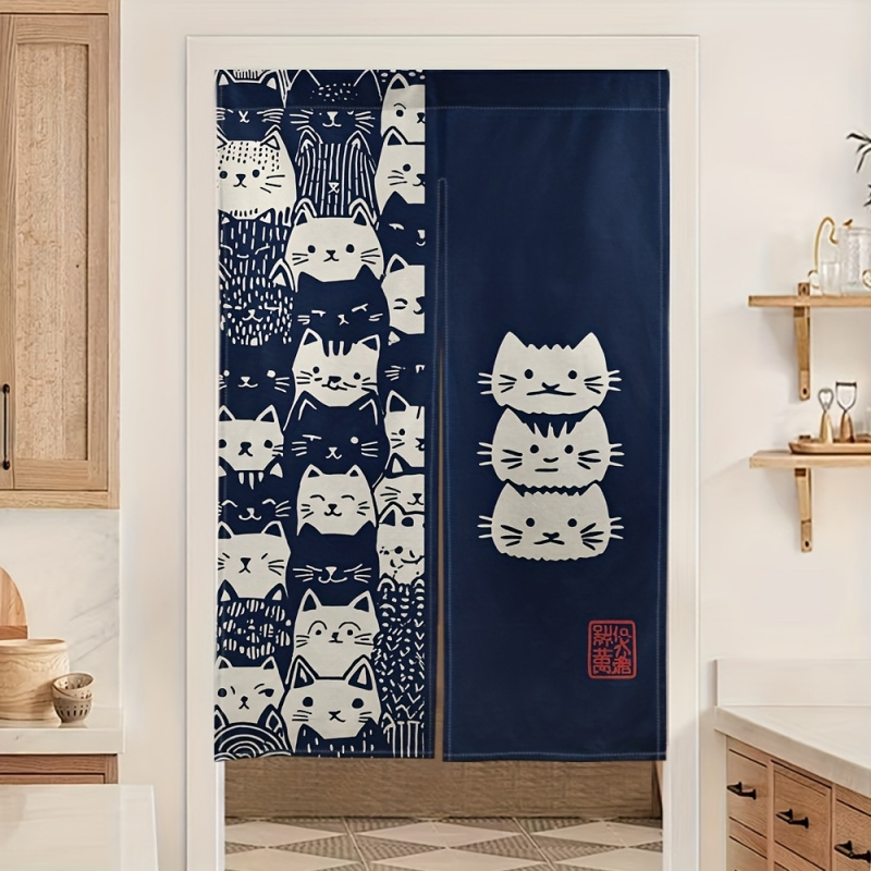 VIKAMA Cute Cat Japanese-Style - Home Bathroom Partition 리뷰 및 가격