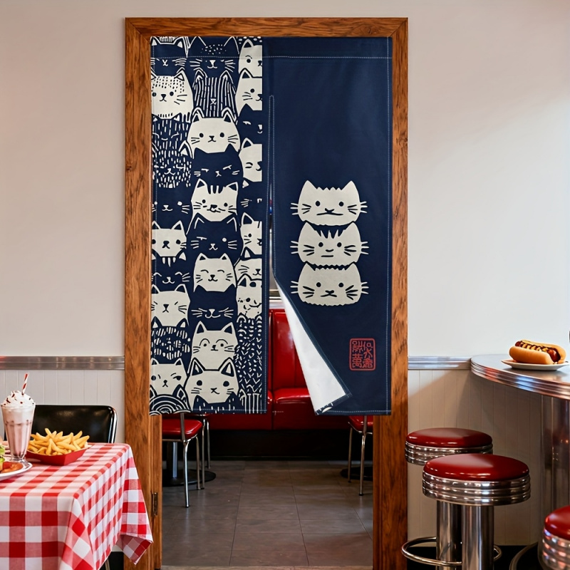 VIKAMA Cute Cat Japanese-Style - Home Bathroom Partition 리뷰 및 가격