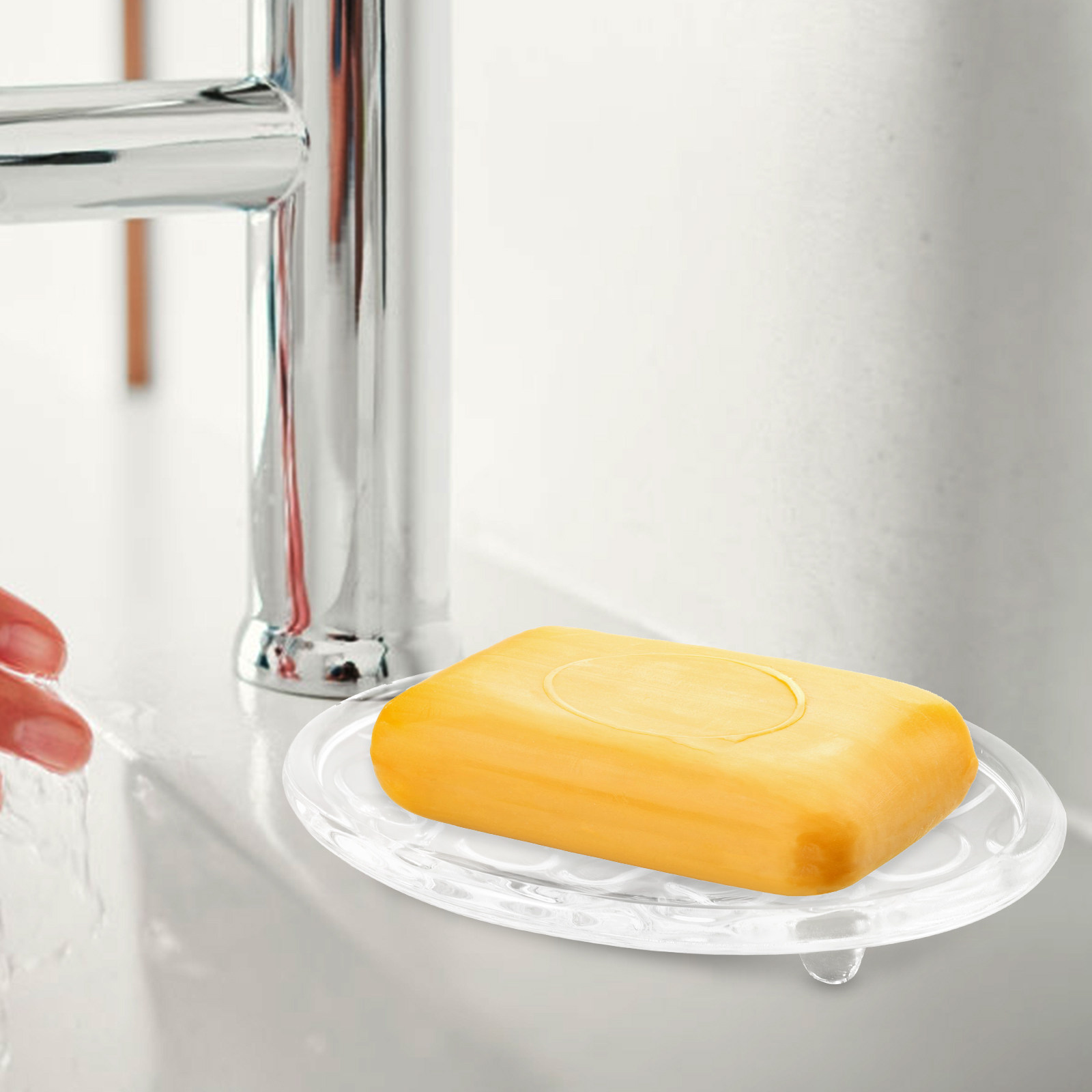 Transparent Glass Soap Box Com - Home Bathroom Design Simple 리뷰 및 가격
