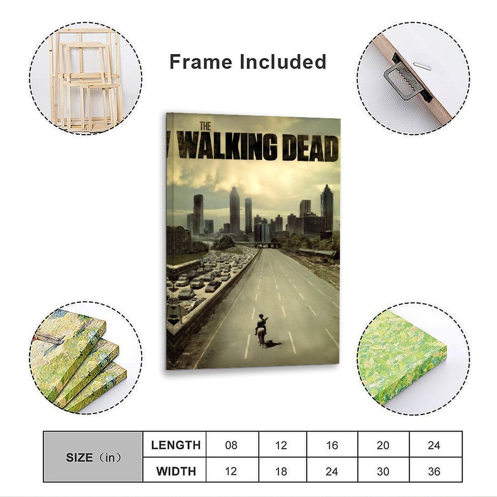The Walking Dead TV Show Poste - Home Bathroom Painting Ideas 리뷰 및 가격