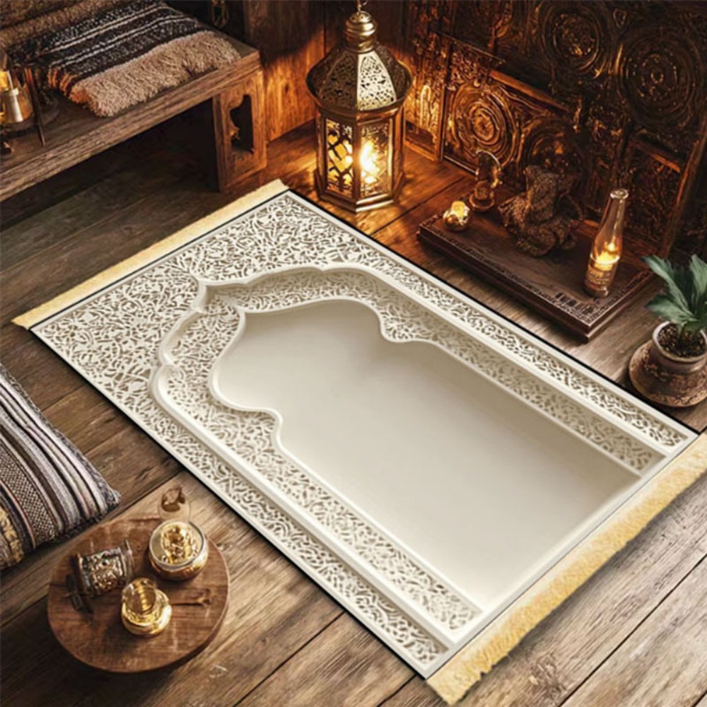 VIKAMA Islamic Prayer Rug With - Home Bathroom Door Design 리뷰 및 가격