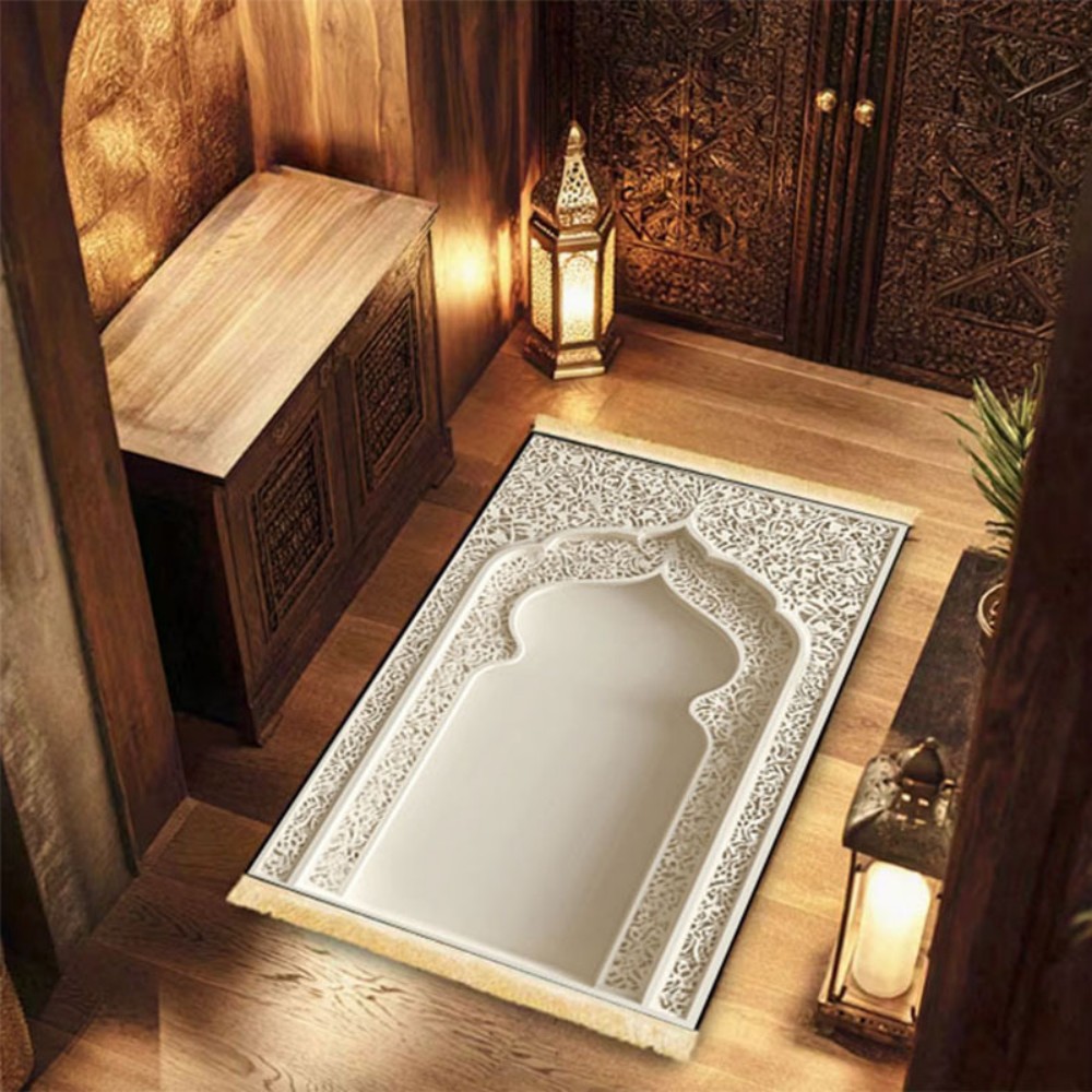 VIKAMA Islamic Prayer Rug With - Home Bathroom Door Design 리뷰 및 가격