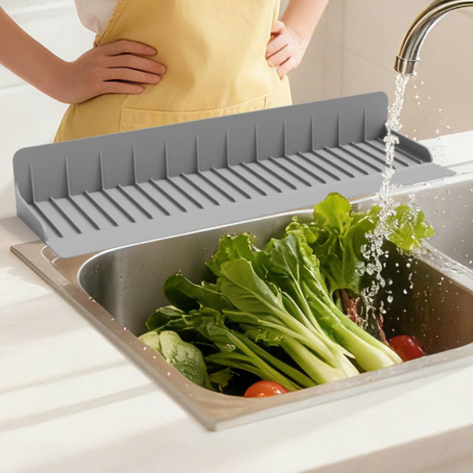 Silicone Sink Splash Guard Wat - Home Bathroom Sink 리뷰 및 가격