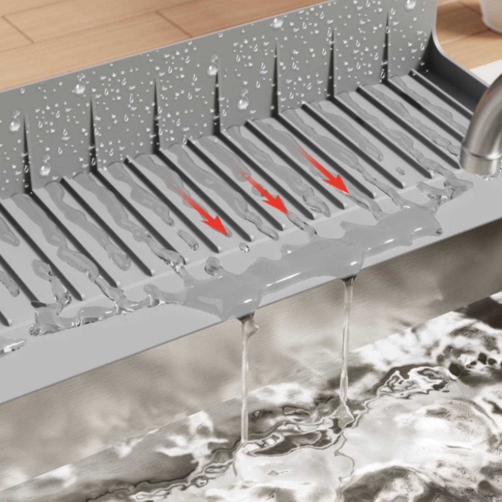 Silicone Sink Splash Guard Wat - Home Bathroom Sink 리뷰 및 가격
