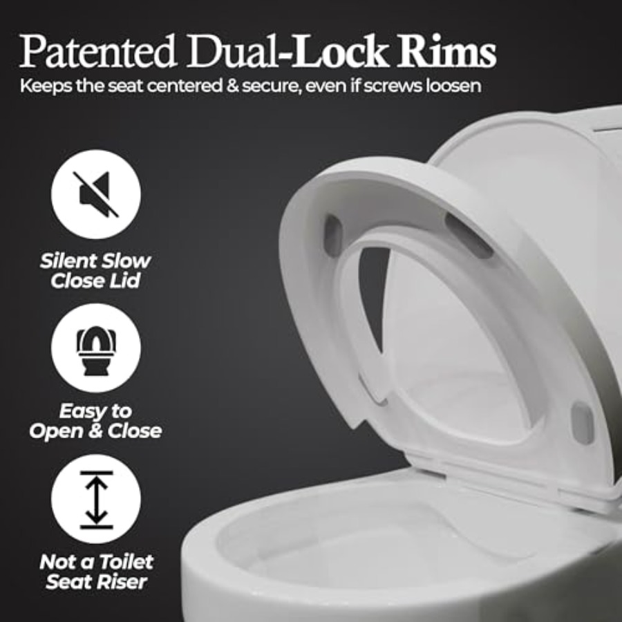SafeBuns soft close round toil - Home Bathroom Toilet 리뷰 및 가격