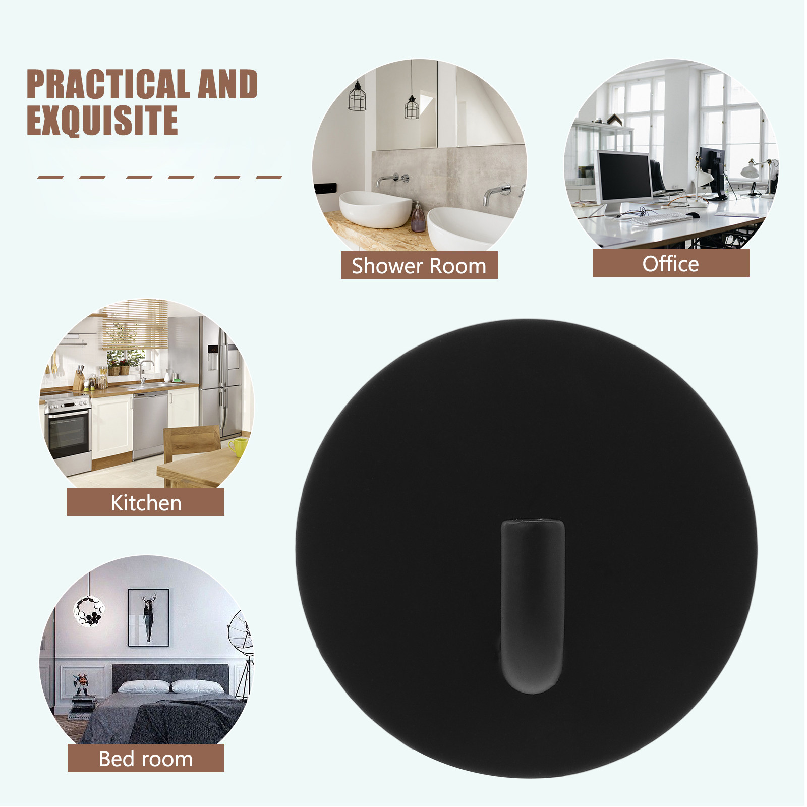4Pcs Stainless Steel Adhesive  - Robe Hook Adhesive 리뷰 및 가격