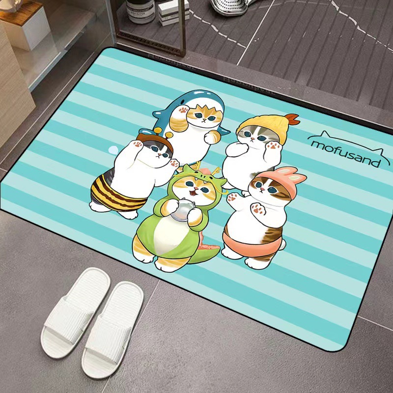 Mofusand Cartoon Diatom Mud Ab - Home Bathroom Toilet 리뷰 및 가격