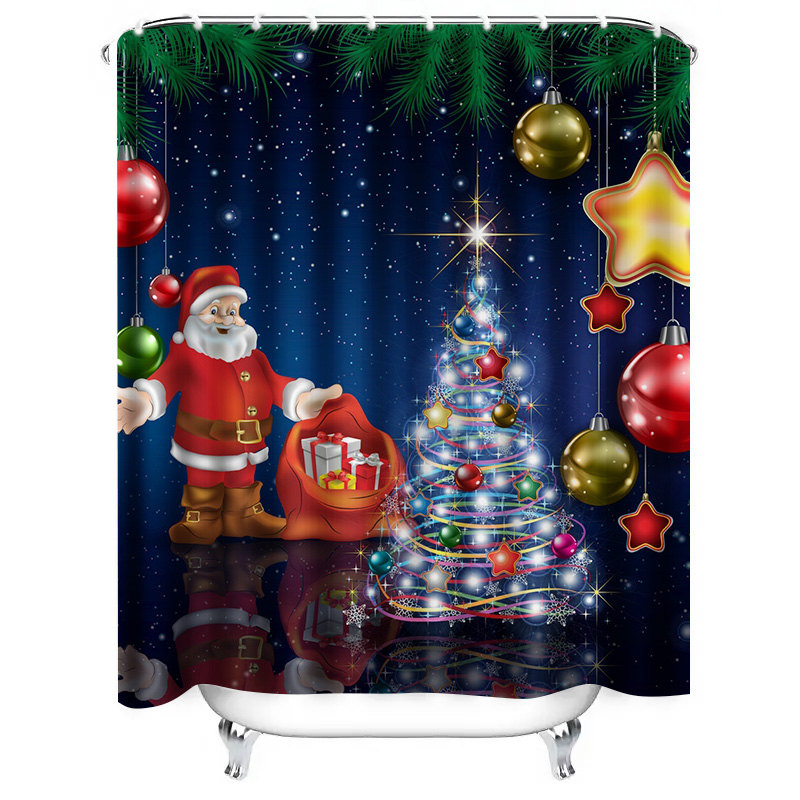 TU Christmas Shower Curtain Sa - Home Bathroom Decor Ideas 리뷰 및 가격
