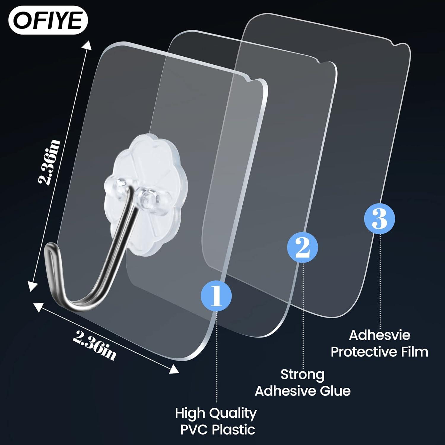 Adhesive Hooks Heavy Duty 22lb - Robe Hook Adhesive 리뷰 및 가격