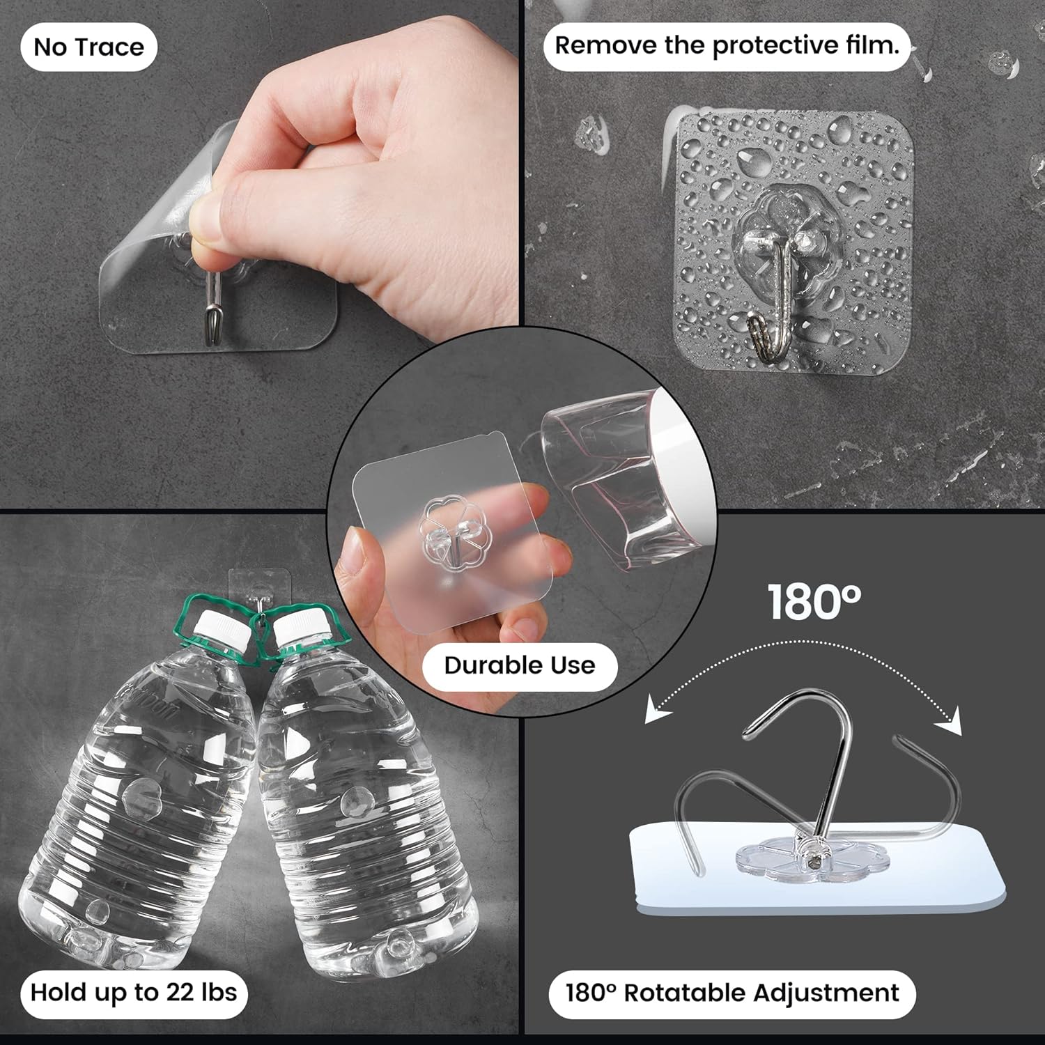 Adhesive Hooks Heavy Duty 22lb - Robe Hook Adhesive 리뷰 및 가격