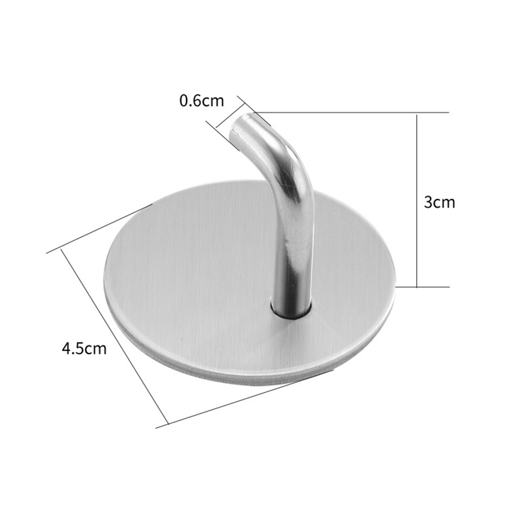 2Pc Black/white Stainless Stee - Robe Hook Adhesive 리뷰 및 가격