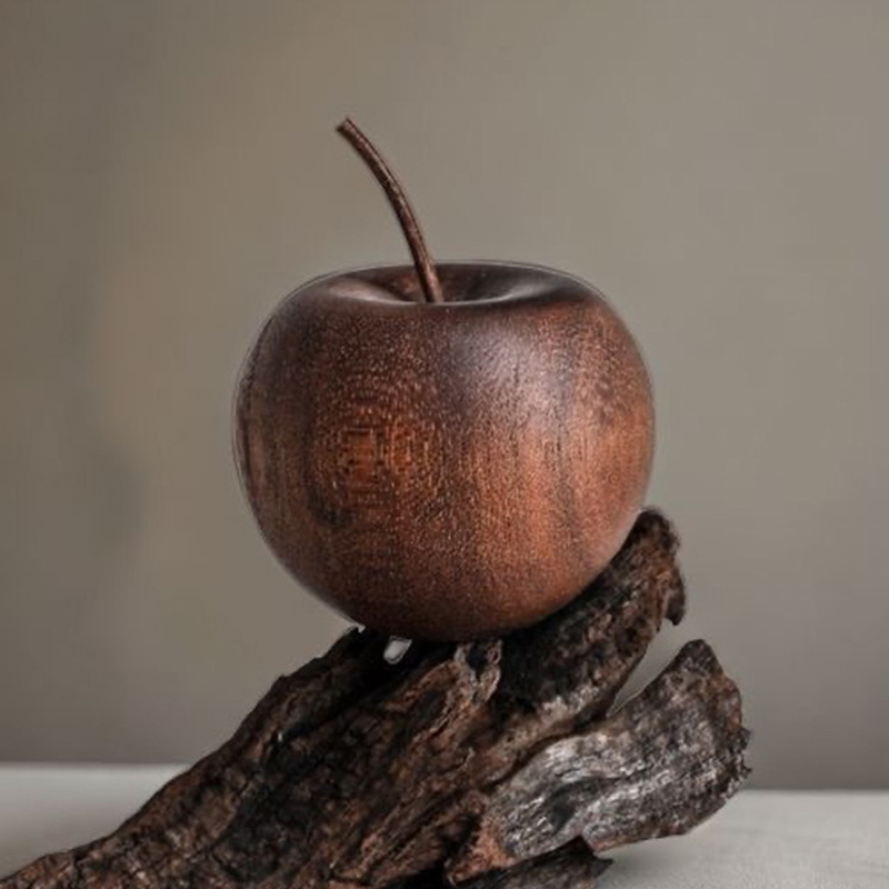 1PCS Of Wooden Apple Shaped Es - Home Bathroom Decor 리뷰 및 가격