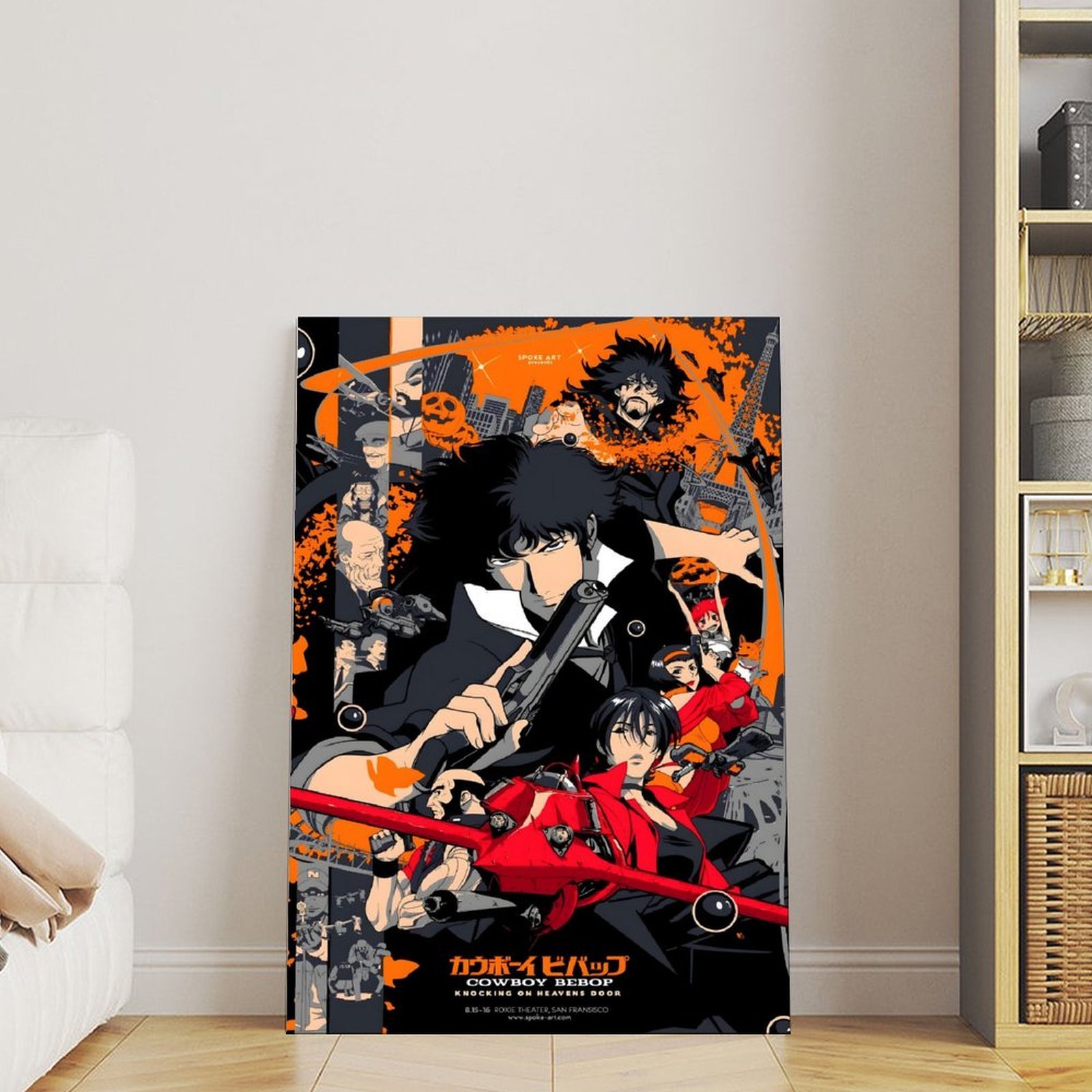 Cowboy Bebop Anime Poster Spik - Home Bathroom Painting Ideas 리뷰 및 가격