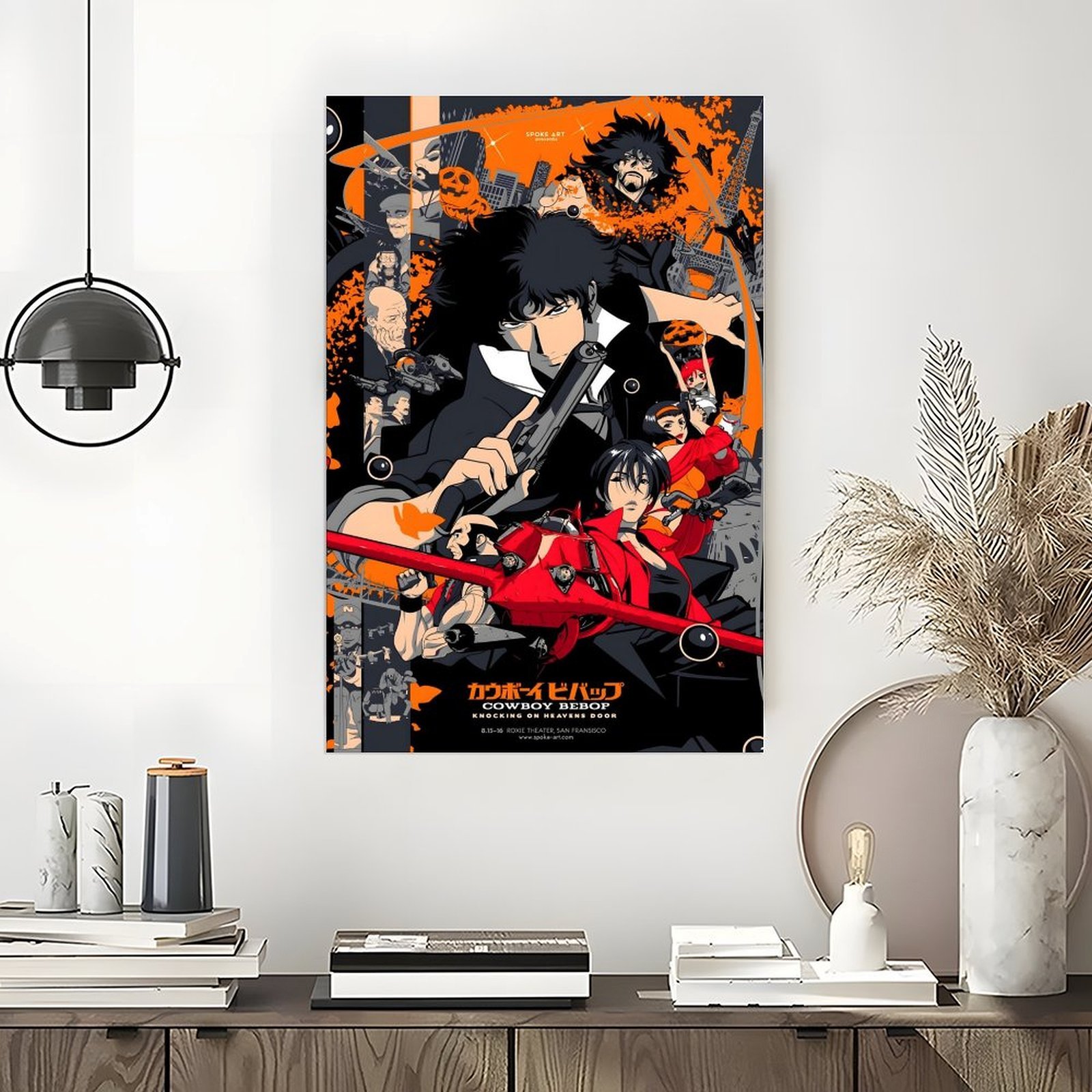 Cowboy Bebop Anime Poster Spik - Home Bathroom Painting Ideas 리뷰 및 가격