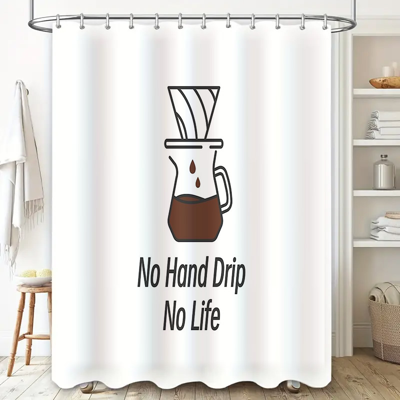 Coffee Lover Shower Curtain Fu - Home Bathroom Decor Ideas 리뷰 및 가격