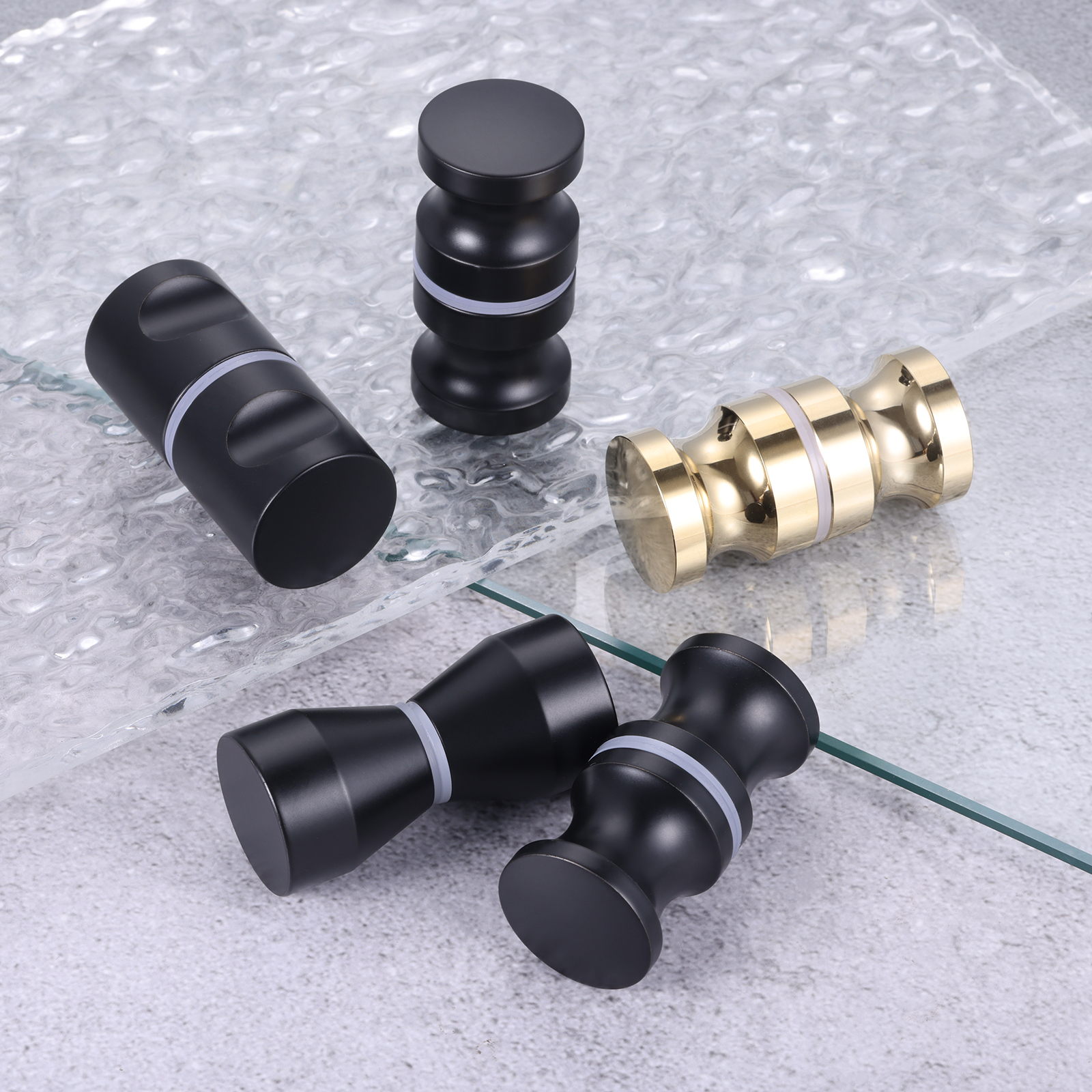 Aluminum Alloy Door Handle Bla - Home Hardware Bathroom Cabinets 리뷰 및 가격
