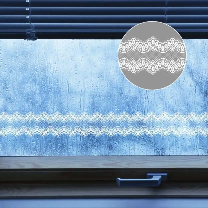 Sweet Lace Design Wallpaper Bo - Home Bathroom Door Design 리뷰 및 가격