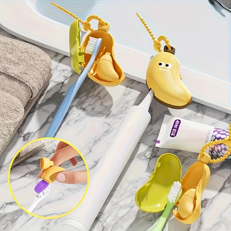 Cute Banana Toothbrush Holder  - Home Essentials Bathroom Organizer 리뷰 및 가격