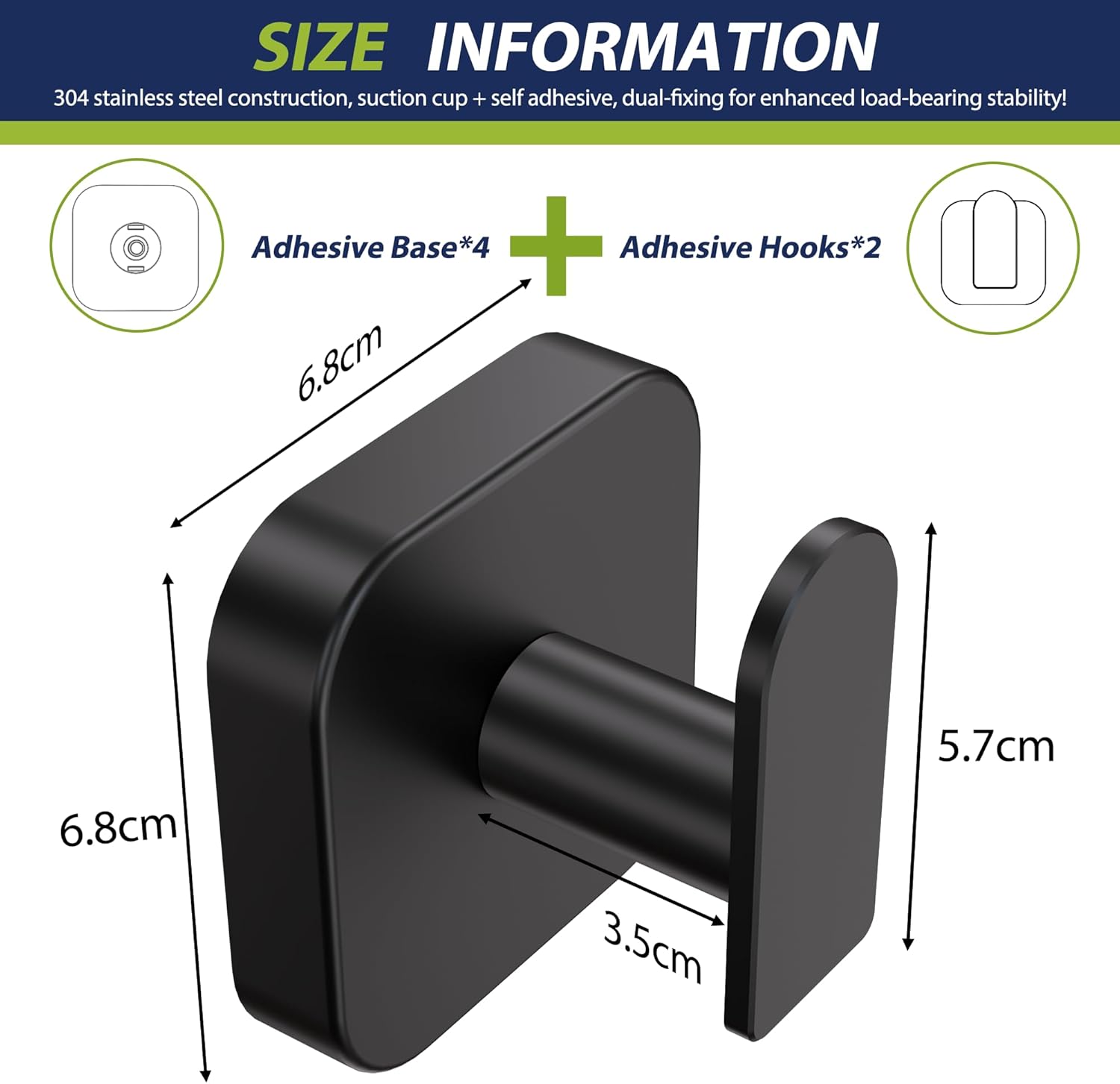 Suction Cup Hooks for Shower,  - Robe Hook Adhesive 리뷰 및 가격