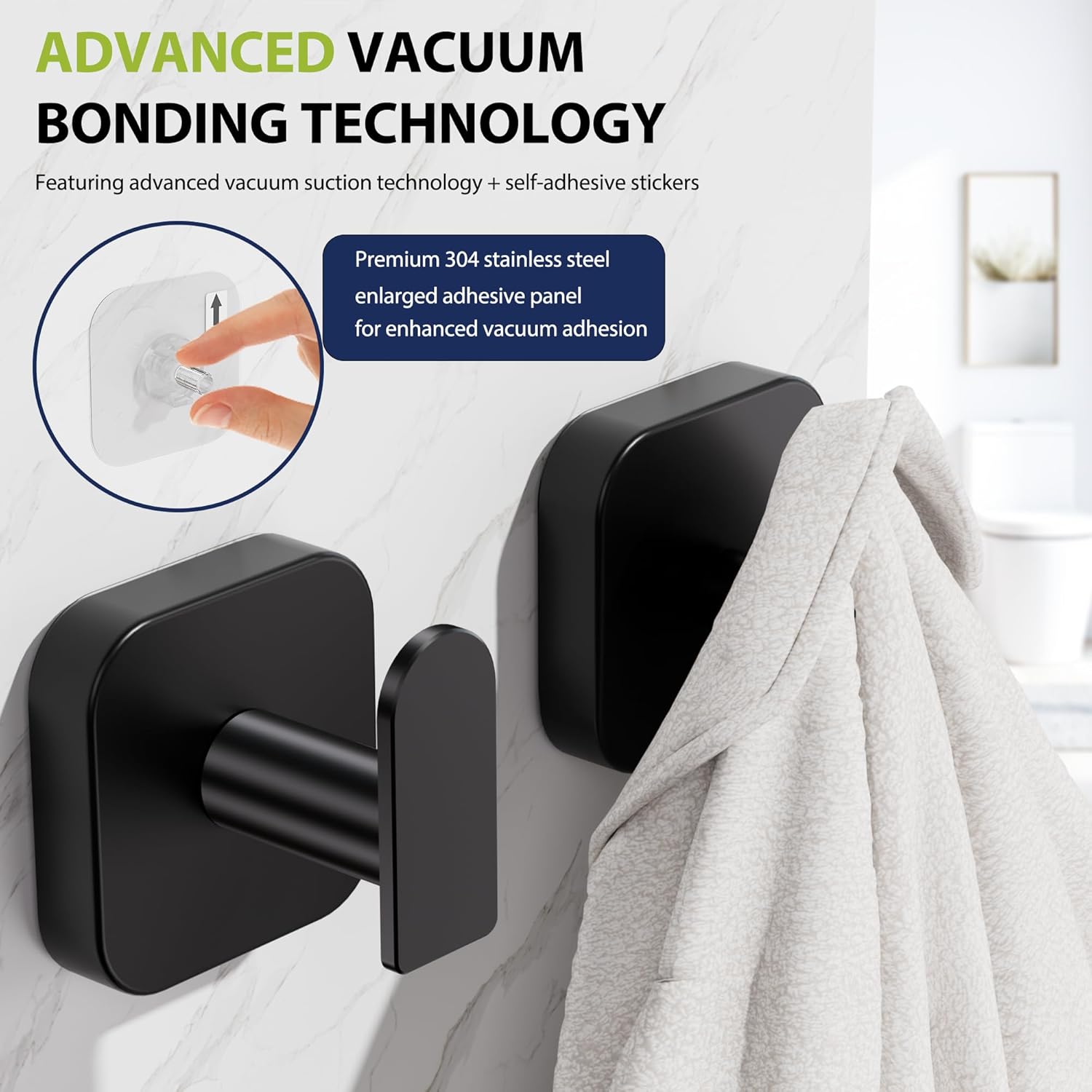 Suction Cup Hooks for Shower,  - Robe Hook Adhesive 리뷰 및 가격