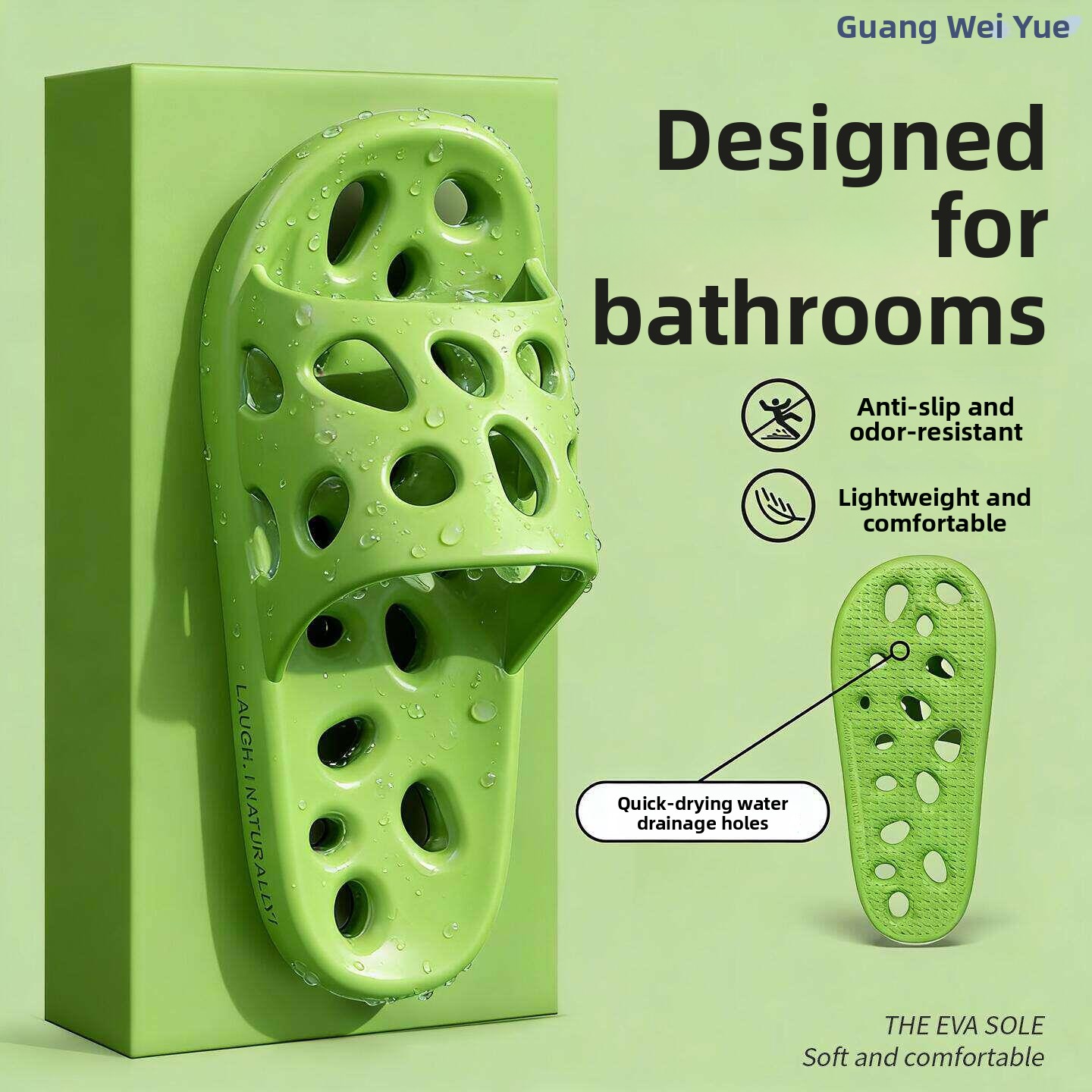 Anti-Slip Bathroom Slippers Wo - Home Bathroom Design Simple 리뷰 및 가격