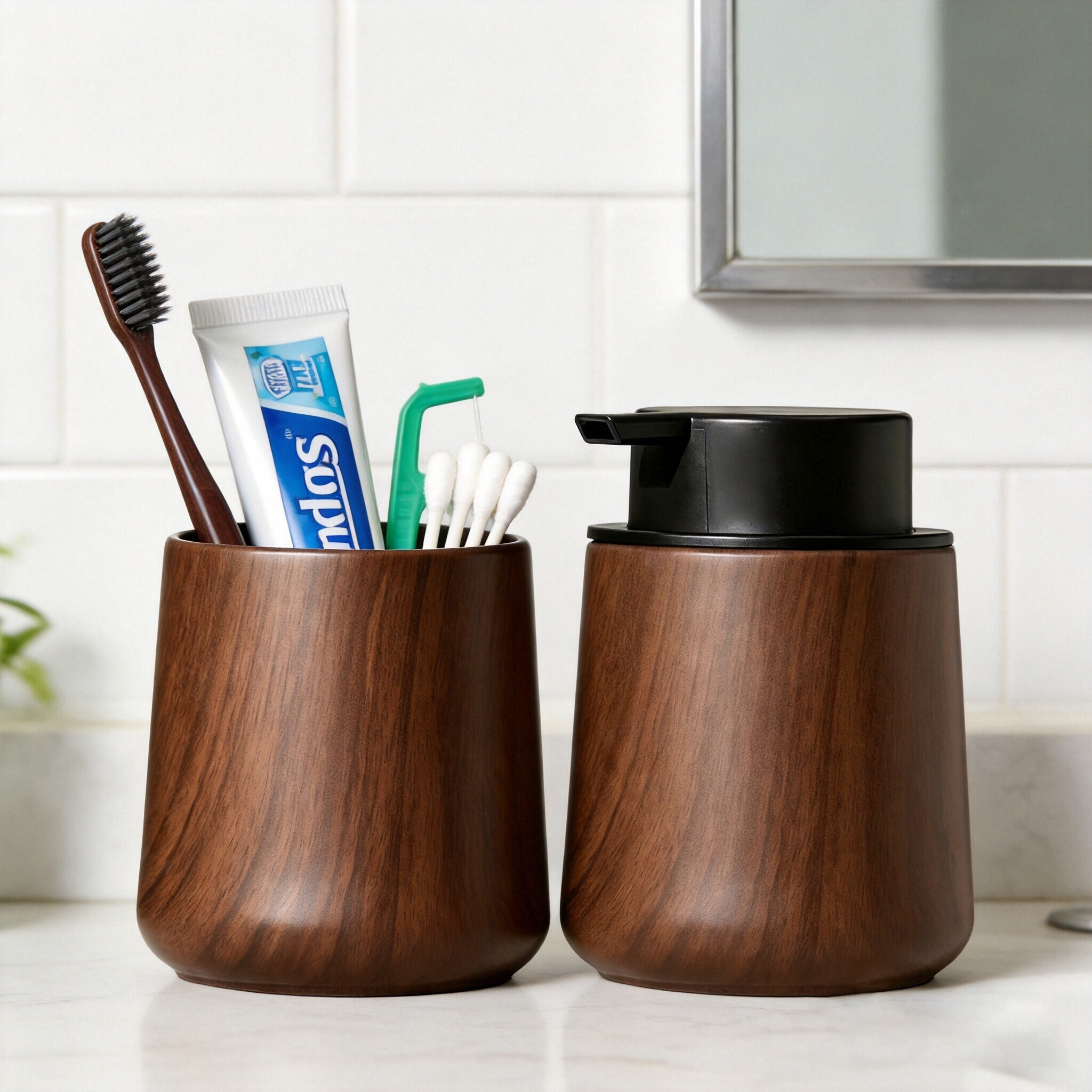 Elegant Hand Soap Dispenser an - Home Essentials Bathroom Organizer 리뷰 및 가격