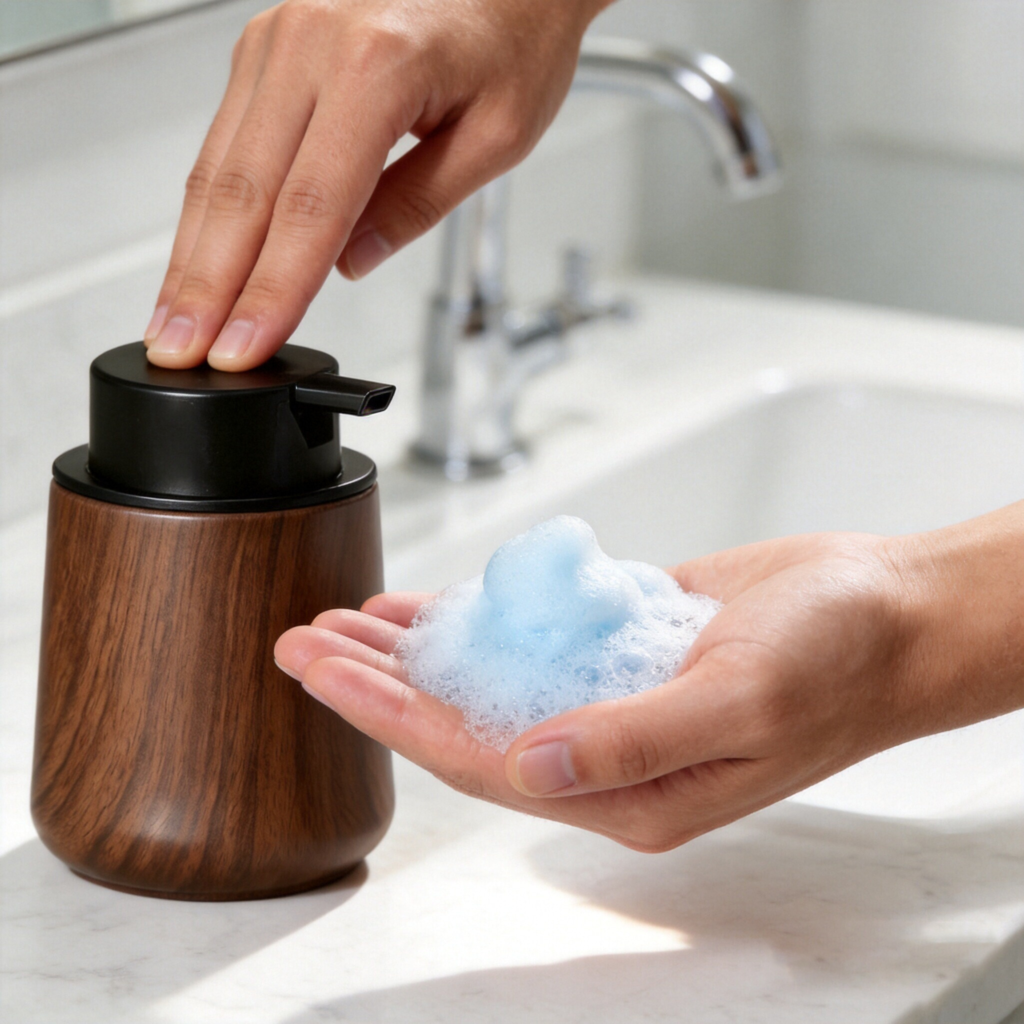 Elegant Hand Soap Dispenser an - Home Essentials Bathroom Organizer 리뷰 및 가격